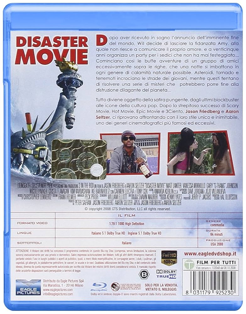 (未使用･未開封品)　アメリカの災難 [Blu-ray] p1m72rm Amazon.com: Disaster Movie : Movies & TV